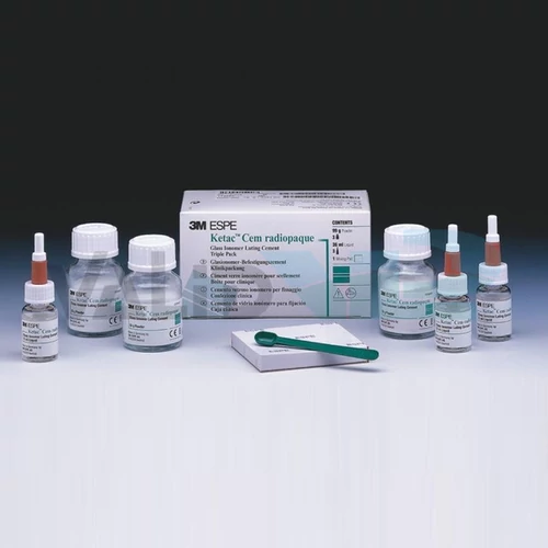 KETAC-CEM Klinikai szett 3x33g por + 3x12ml folyadék