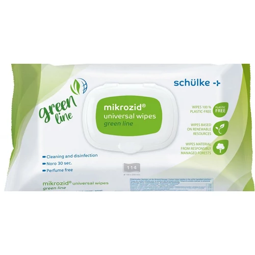 mikrozid® universal wipes green line